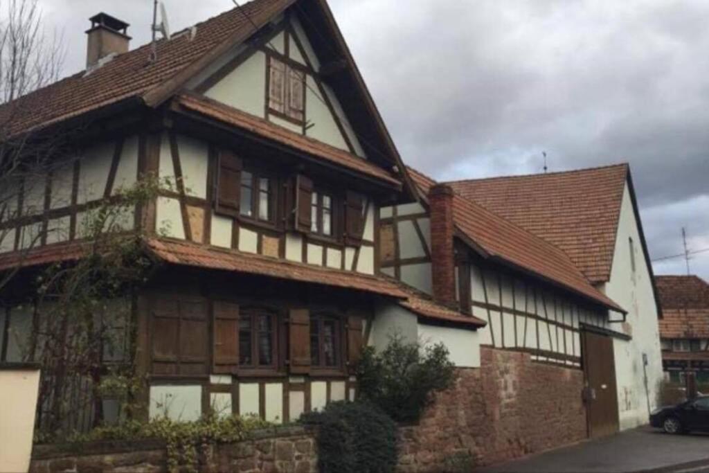 Gite Alsacien Eckwersheim Bagian luar foto